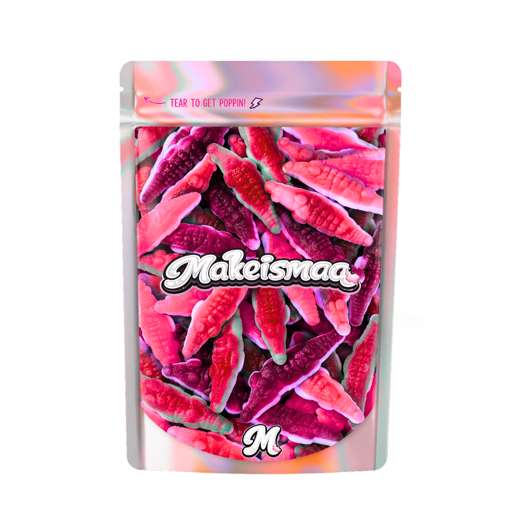 Krokotiilikarkit Pinkki